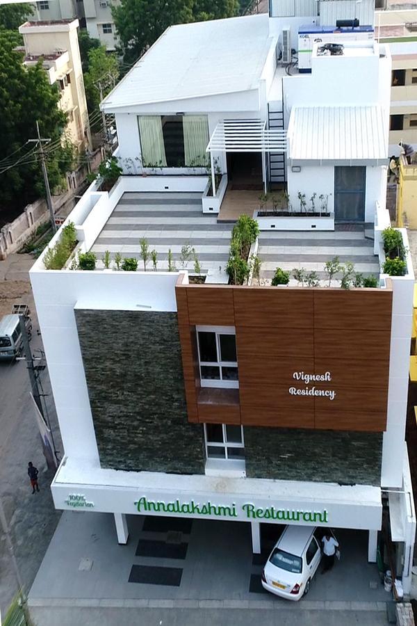 Hotel Vignesh Residency Tiruchirappalli Exterior foto